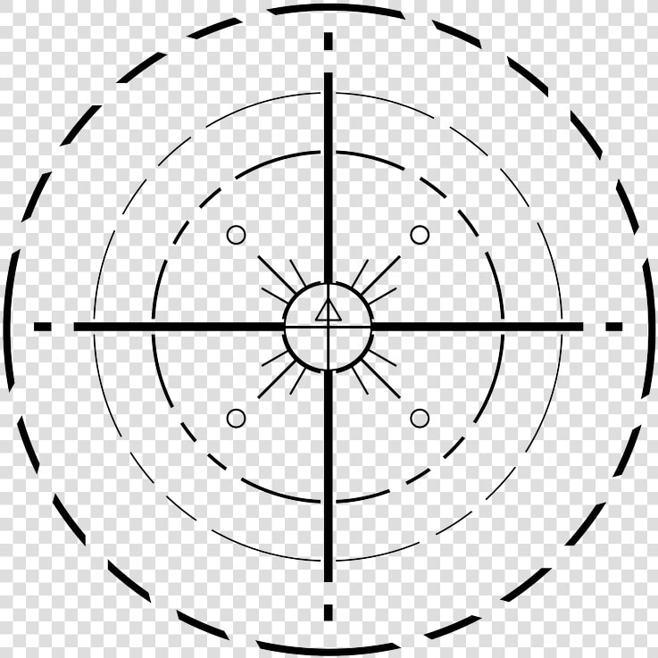 Crosshair Lineart Transparent   Circle  HD Png DownloadTransparent PNG