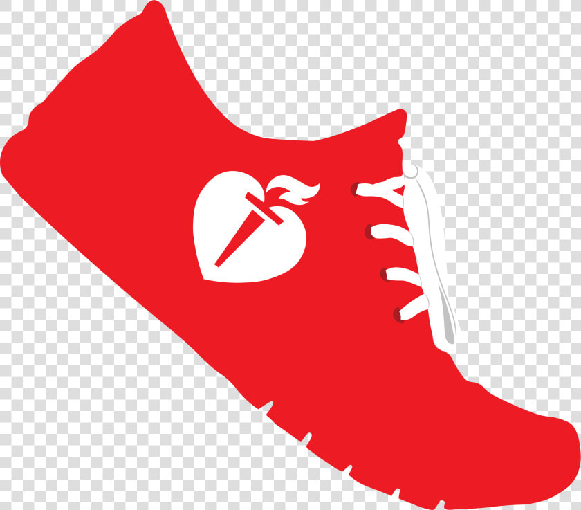 American Heart Association Shoe Logo Clipart   Png  Transparent PngTransparent PNG