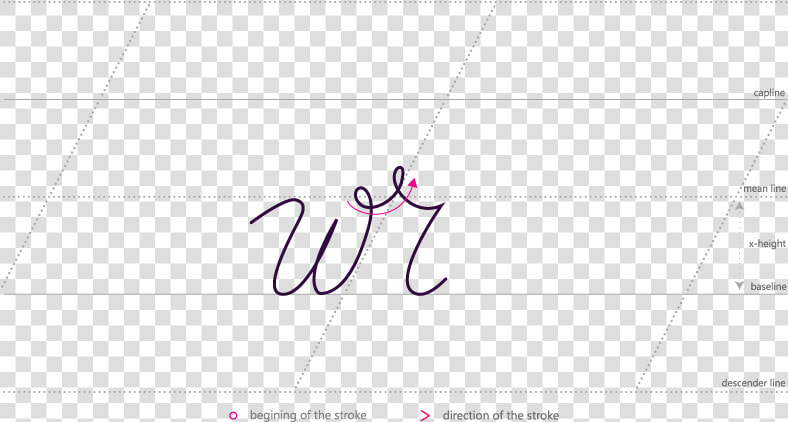 How To Connect Cursive W With R   Handwriting  HD Png DownloadTransparent PNG