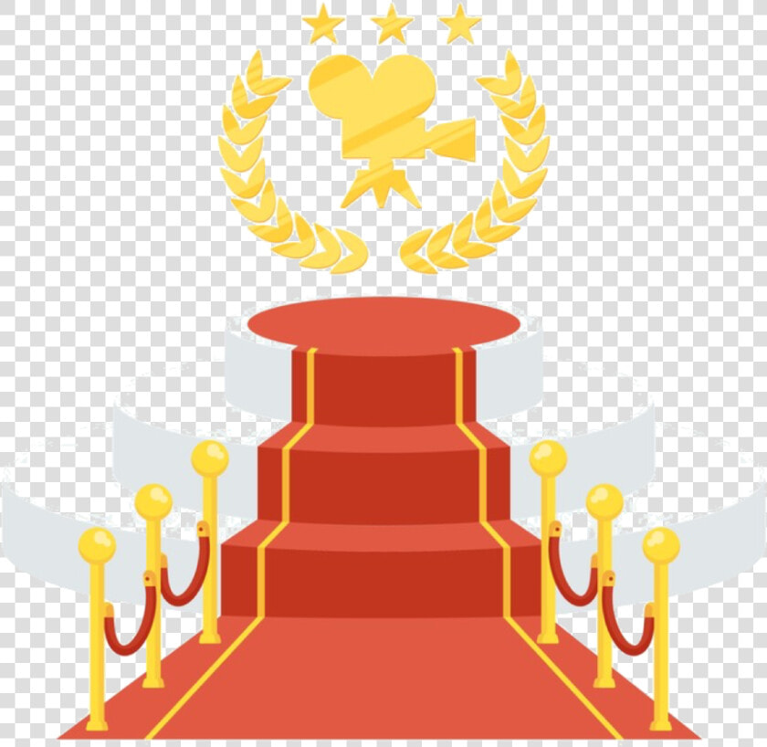 Awards And Recognition   Cartoon Red Carpet  HD Png DownloadTransparent PNG
