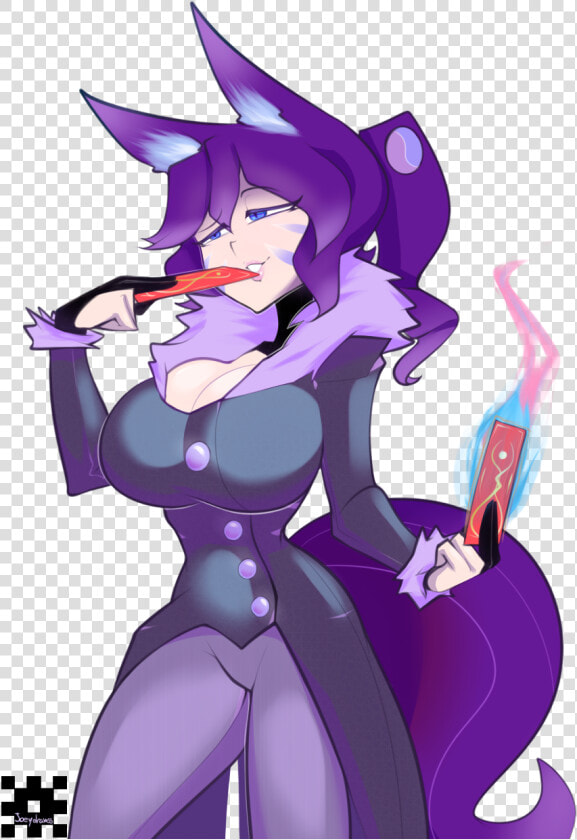 Nuria The Nine Tailed Fox   Cartoon  HD Png DownloadTransparent PNG