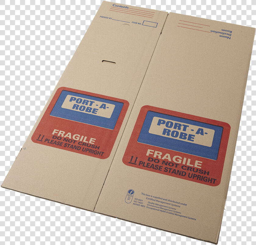Portable Wardrobe Moving Boxes  Port A Robe Cardboard   Moving  amp  Shipping Boxes  HD Png DownloadTransparent PNG