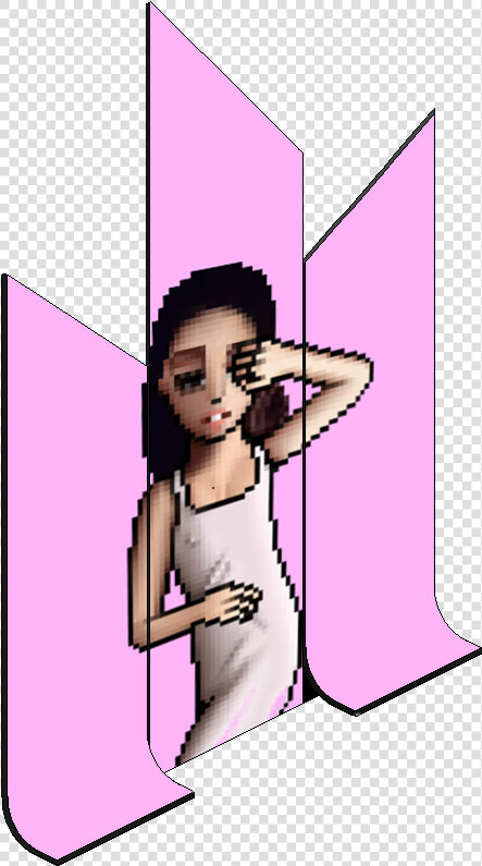 Pantalla Revival Selena Acostada   Girl  HD Png DownloadTransparent PNG