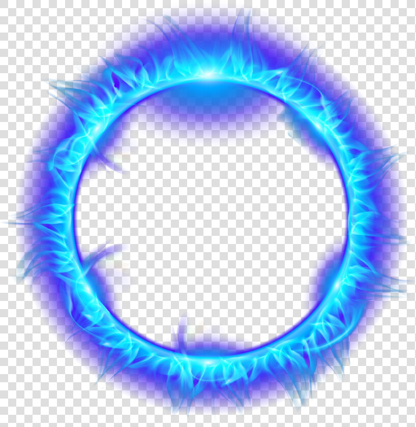 Blue Burning Fire Light Flame Of Ring Clipart   Transparent Fire Ring Png  Png DownloadTransparent PNG