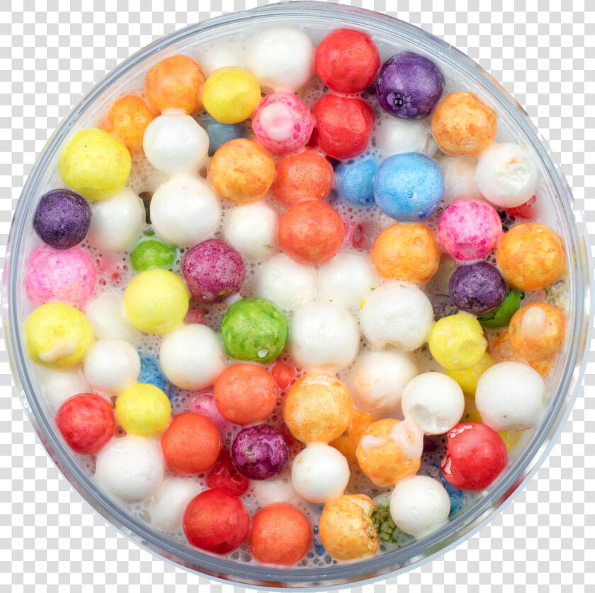 Fruity Pebble Cereal Slime   Bonbon  HD Png DownloadTransparent PNG