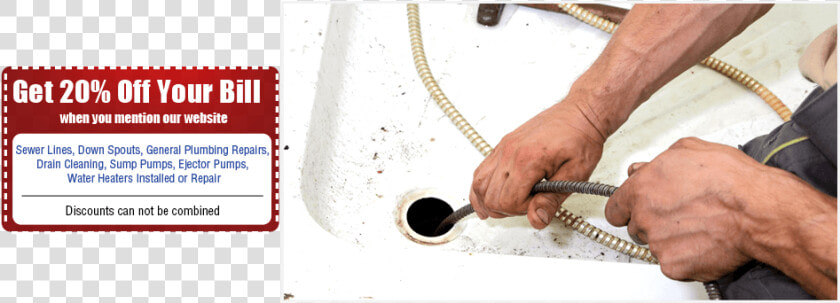 Drain Cleaning   Clean Clogged Drain  HD Png DownloadTransparent PNG