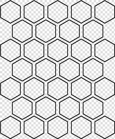 Printable 1 5 Inch Hexagon Template  HD Png DownloadTransparent PNG