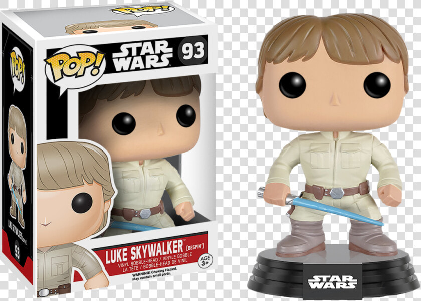 Bespin Luke Skywalker W lightsaber Pop Vinyl Figure  HD Png DownloadTransparent PNG