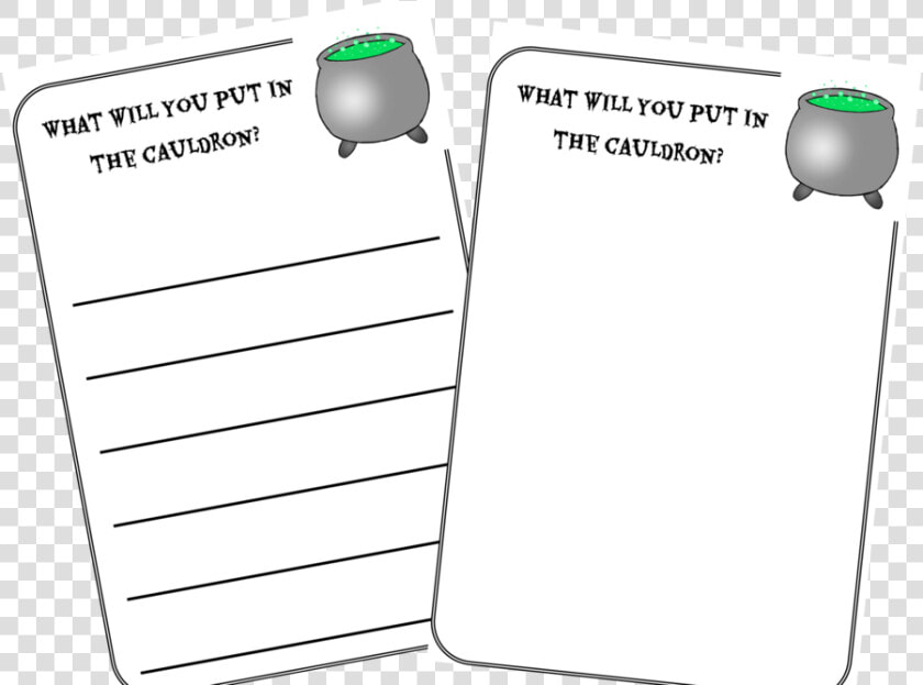 Cauldron Recipe Writing And Drawing Template  HD Png DownloadTransparent PNG