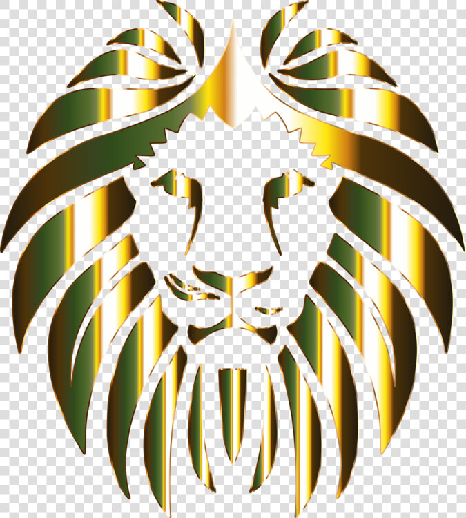 Head leaf symmetry   Lion Face Vector Png  Transparent PngTransparent PNG
