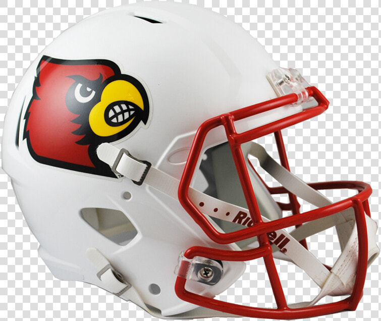 Louisville Cardinals Replica Full Size Speed Helmet   Louisville Cardinals Helmet  HD Png DownloadTransparent PNG