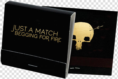 Shakey Graves Begging For Fire 30 strike Matchbook   Smile  HD Png DownloadTransparent PNG