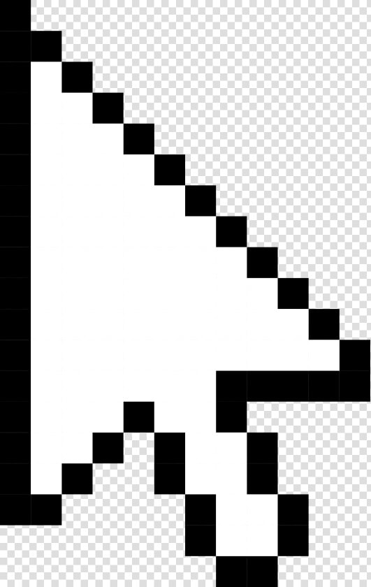 Mouse Cursor Png   Pixelated Mouse Cursor  Transparent PngTransparent PNG