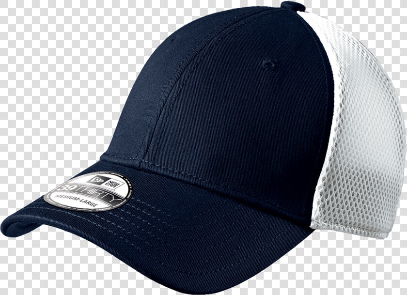 New Era 3930 Mesh Back Cap Navy White  HD Png DownloadTransparent PNG