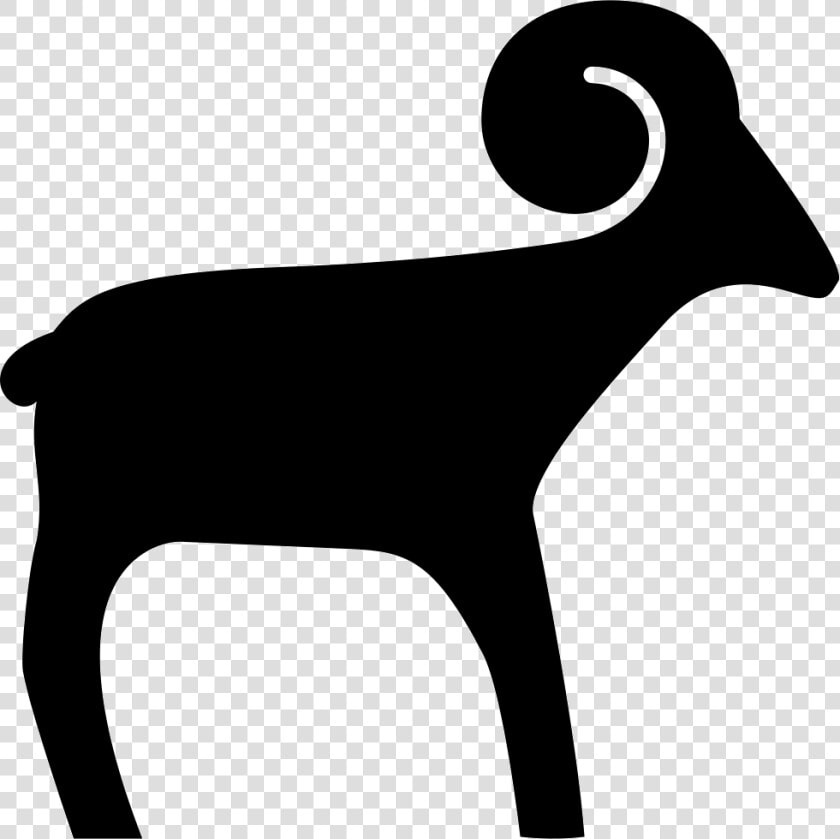 Ram Facing Right   Ram Silhouette Png  Transparent PngTransparent PNG