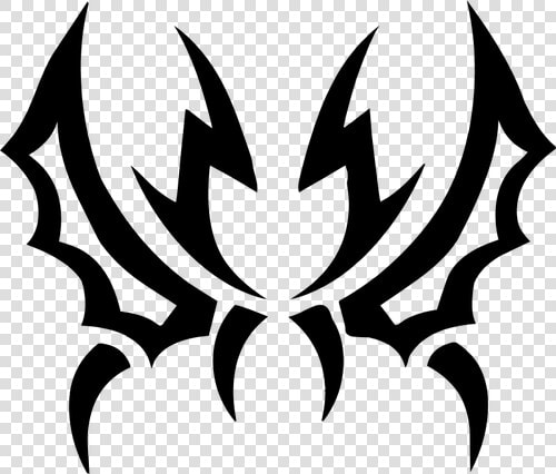 Tribal Wings Vector Silhouette   Bóng Đá Tự Thiết Kế  HD Png DownloadTransparent PNG