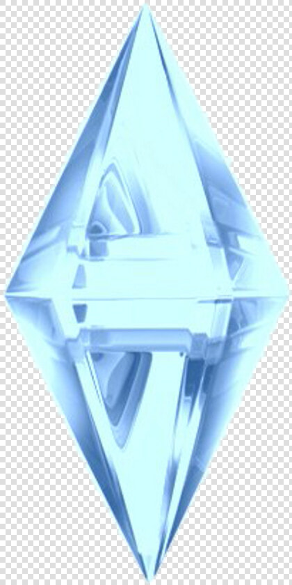 Sims Crystals Crystal Blue Sticker Stickers Tumblr   Blue Sims Crystal  HD Png DownloadTransparent PNG