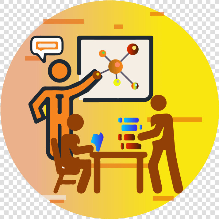 Secondary Chemistry Bishan Bedok Tampines Inclass Discussions   Students Studying Icon Free  HD Png DownloadTransparent PNG