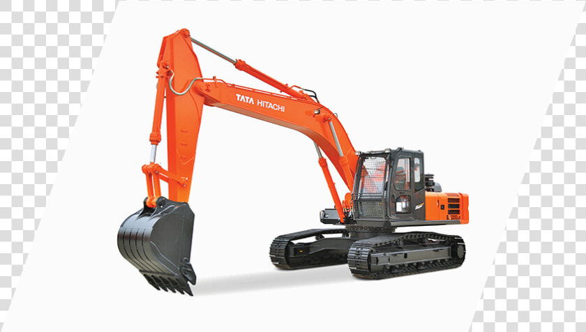 Ex 200 Lc Construction Excavator   Tata Hitachi Ex 200 Super  HD Png DownloadTransparent PNG