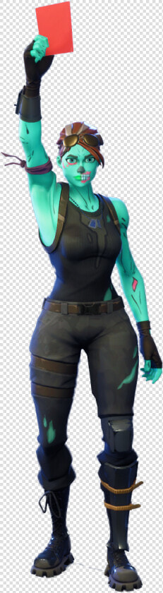 Uncommon Red Card Emote Fortnite Cosmetic Cost 200   Fortnite Ghoul Trooper Emote  HD Png DownloadTransparent PNG