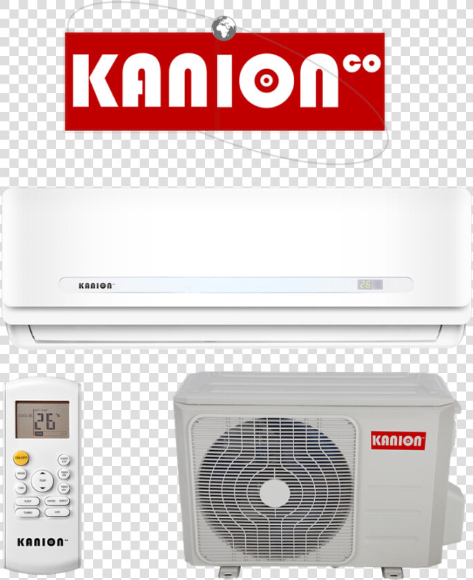 Inverter Split Air Conditioner   Kanion Split Ac  HD Png DownloadTransparent PNG