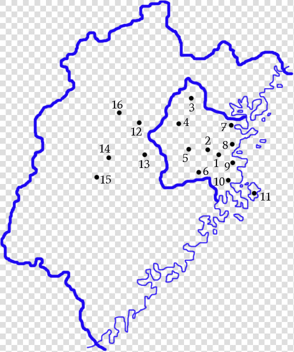 Hok Ciu Ua Sai Eeung De Kuu   Map  HD Png DownloadTransparent PNG