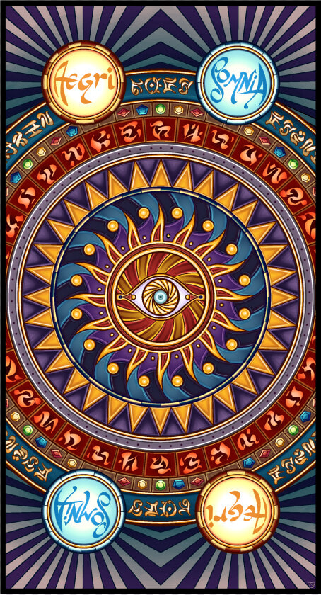 Somnian Tarot   Card Back   Maori Patterns  HD Png DownloadTransparent PNG