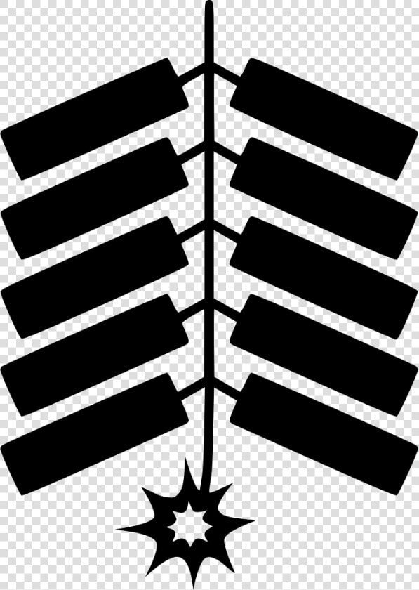Firecrackers Png Icon Free   Crackers Png Black And White  Transparent PngTransparent PNG