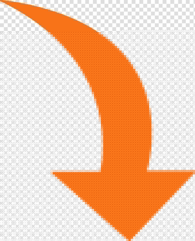 Transparent Curved Arrow Png Transparent   Curved Orange Arrow Png  Png DownloadTransparent PNG