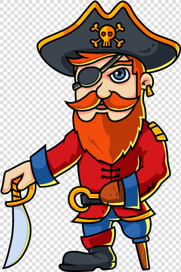Pirate Hook Cliparts Png Download   Cartoon Transparent Pirate  Png DownloadTransparent PNG