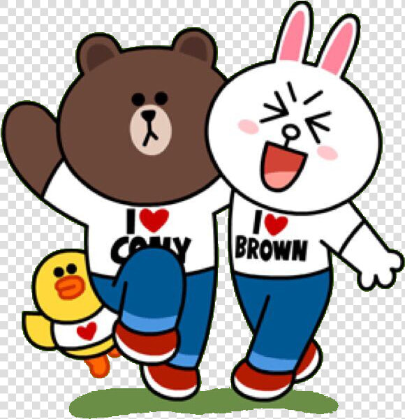 Shopping Special   Line Friends Cony And Brown  HD Png DownloadTransparent PNG