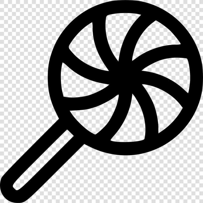 Lollypop   Outline Of A Lollipop  HD Png DownloadTransparent PNG