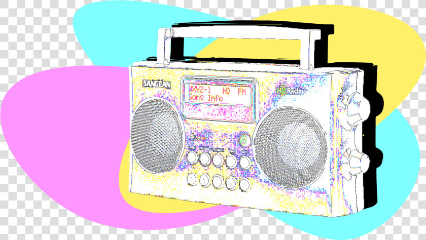 Boombox   Transparent Cartoons   Cartoon  HD Png DownloadTransparent PNG