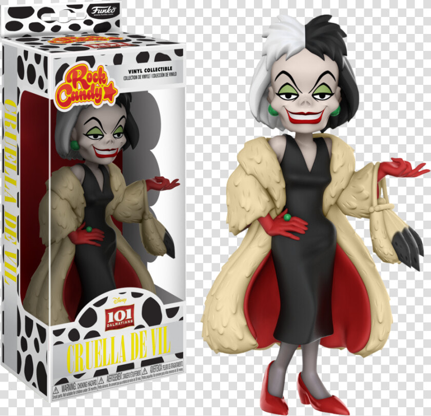 Funko Rock Candy Cruella De Vil  HD Png DownloadTransparent PNG