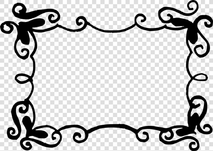 Vector Marco Png Negro  Transparent PngTransparent PNG