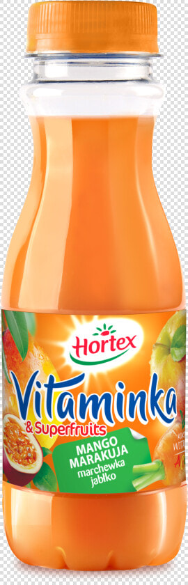 Mango Passion Fruit Carrot Apple 300ml   Hortex  HD Png DownloadTransparent PNG
