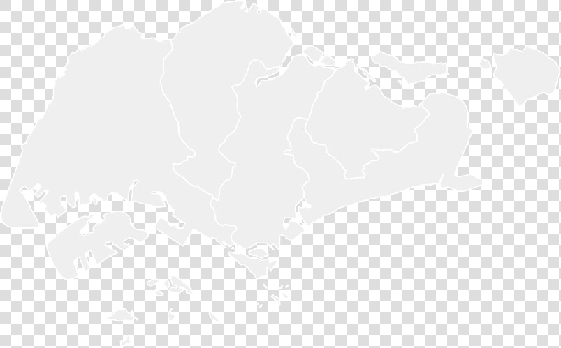 Printable Outline   Blank Singapore Map   Map Of Singapore Black And White  HD Png DownloadTransparent PNG