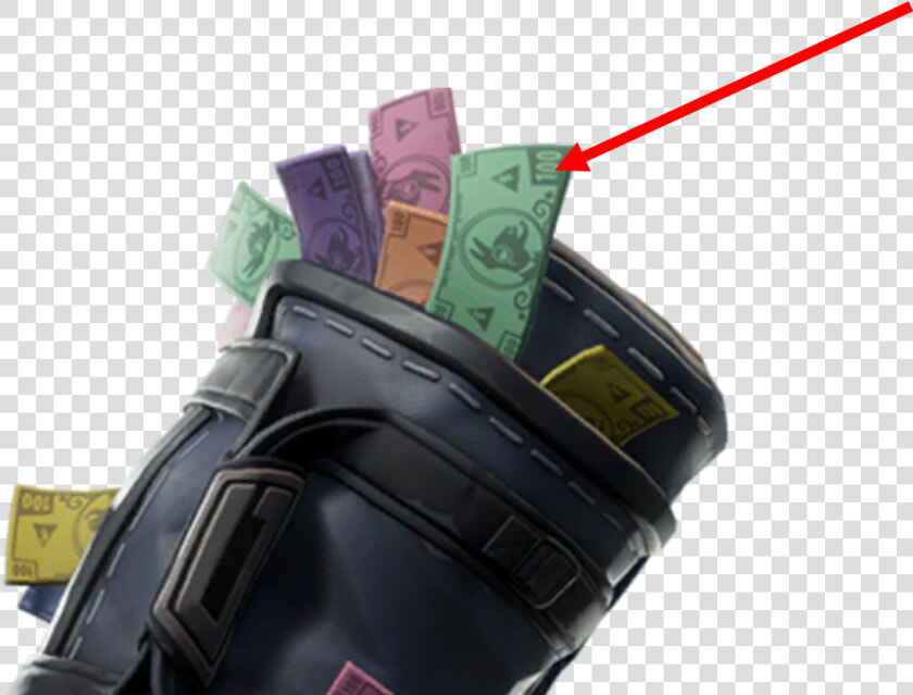 Fortnite Money Bag Back Bling  HD Png DownloadTransparent PNG