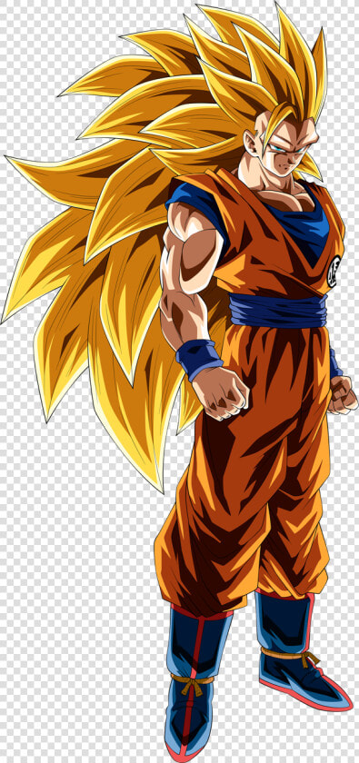 Songoku Super Saiyan 3  HD Png DownloadTransparent PNG