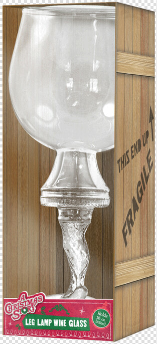 Leg Lamp Wine Glass   Christmas Story Leg Lamp Wine Glass  HD Png DownloadTransparent PNG