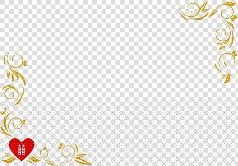 Wedding Card Png Free Download   Blank Template Wedding Invitation Card  Transparent PngTransparent PNG