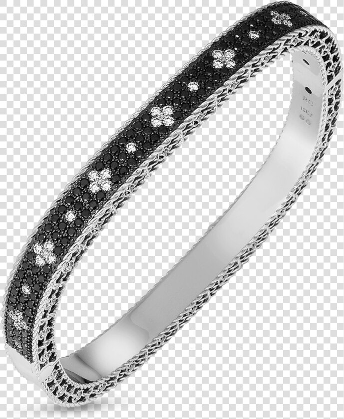 Roberto Coin Black Diamond Bracelet  HD Png DownloadTransparent PNG