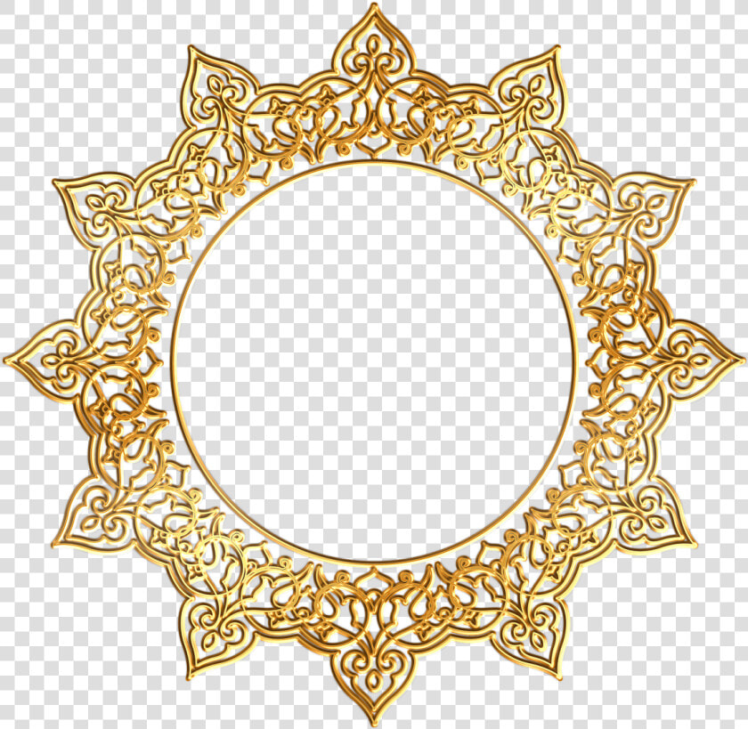 Round Frame  Frame  Framing  Graphic  Graphical  Hq   Golden Round Frame Png  Transparent PngTransparent PNG