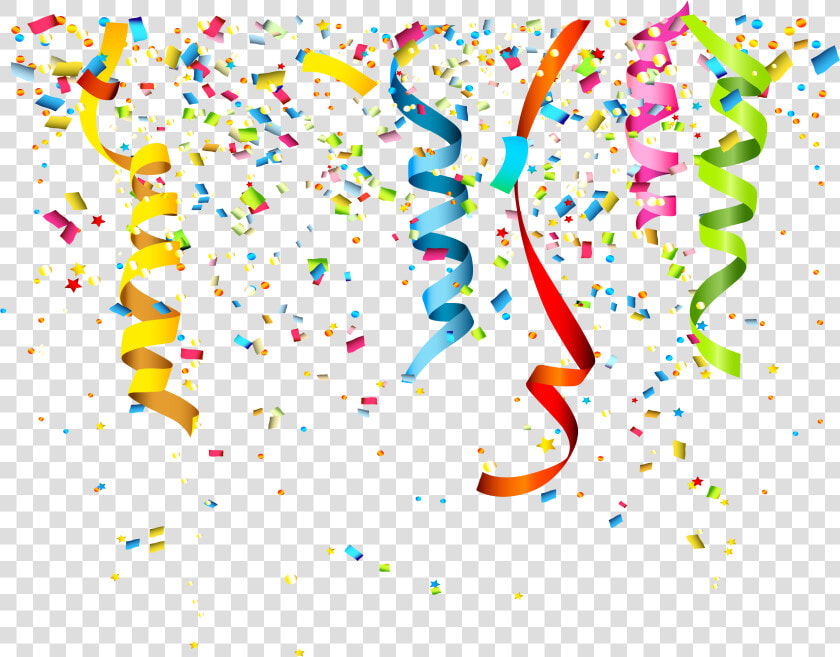 Party Confetti Birthday Clip Art   Transparent Background Confetti Png  Png DownloadTransparent PNG