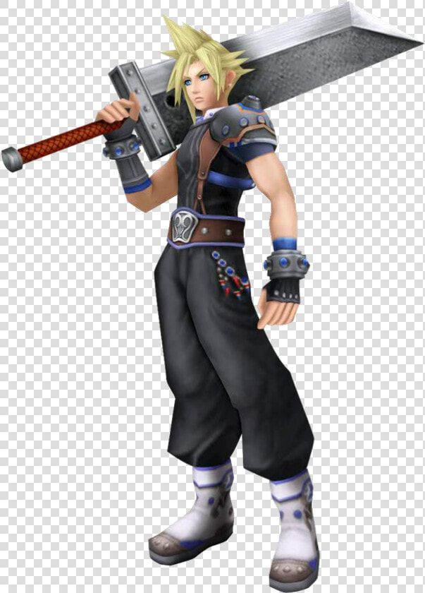 Super Smash Bros   Cloud Strife Dissidia 012  HD Png DownloadTransparent PNG