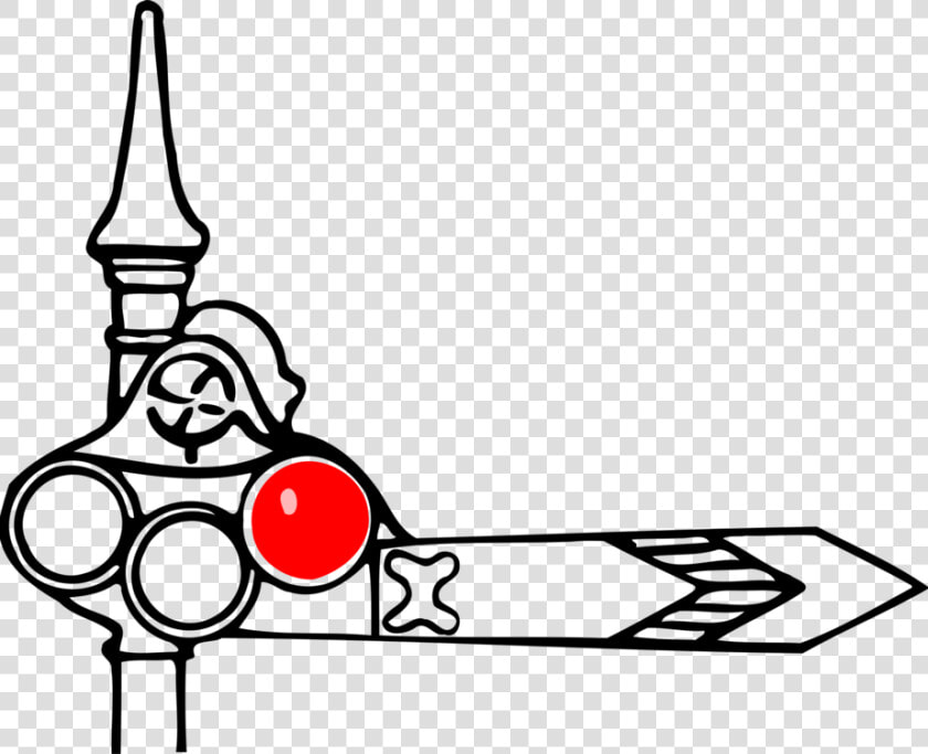 Rail Transport Train Railway Semaphore Signal Track   Railroad Semaphore Clip Art  HD Png DownloadTransparent PNG