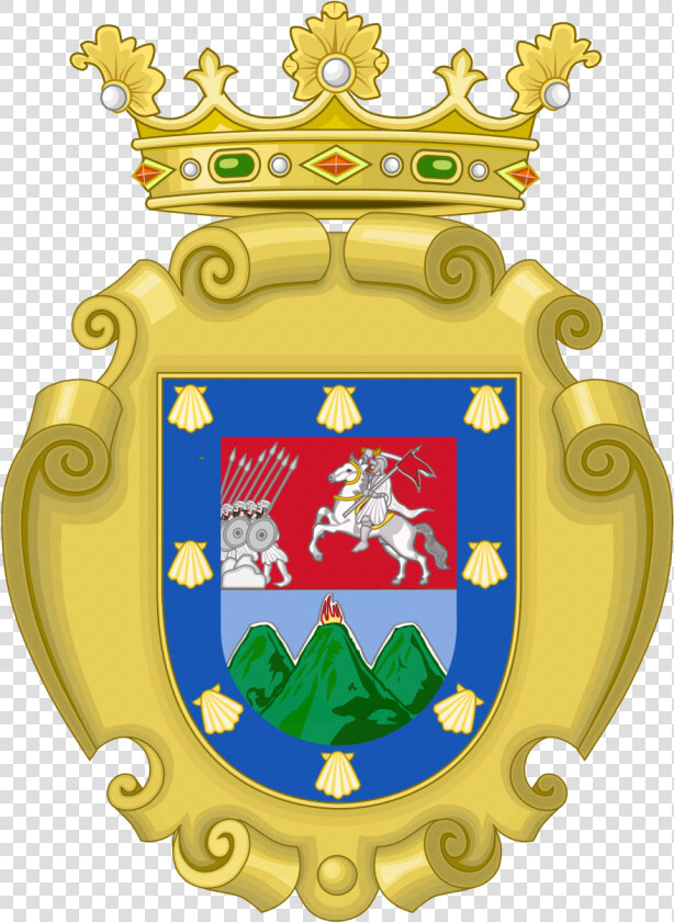 The Colonial Coat Of Arms Of Antigua Guatemala And  HD Png DownloadTransparent PNG