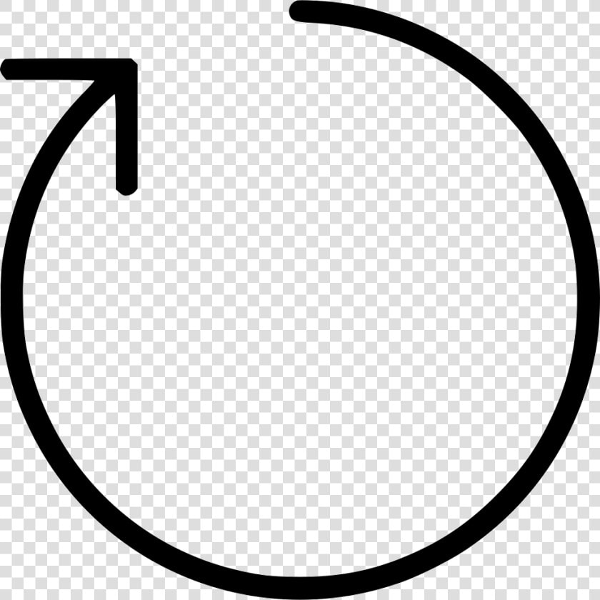 Transparent White Arrow Icon Png   Rotate Png  Png DownloadTransparent PNG