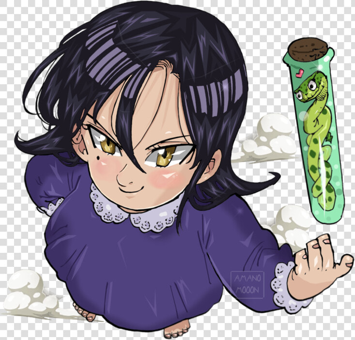 Transparent Demons Clipart   Seven Deadly Sins Merlin True Form  HD Png DownloadTransparent PNG
