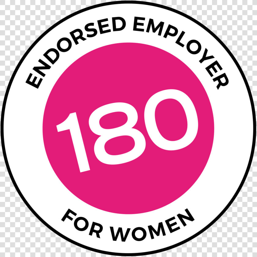 Official Work180 Endorsed Employer For Women Logo   Circle  HD Png DownloadTransparent PNG